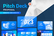 Pitch Deck Proposal PowerPoint, a Presentation Template by Presentation Templates (Thumbnail 1 of 8)