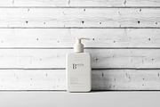 Square Pump Bottle Mockup, a Cups & Container Mockup by pmvch (Thumbnail 6 of 10)