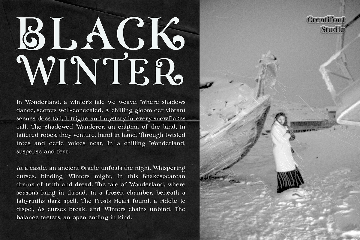 CF Winterberry - Christmas Serif, a Serif Font by Indotype Foundry (Photo 10 of 10)