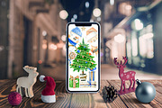 Cute Christmas, an Illustration by babenkoirusa (Thumbnail 13 of 16)