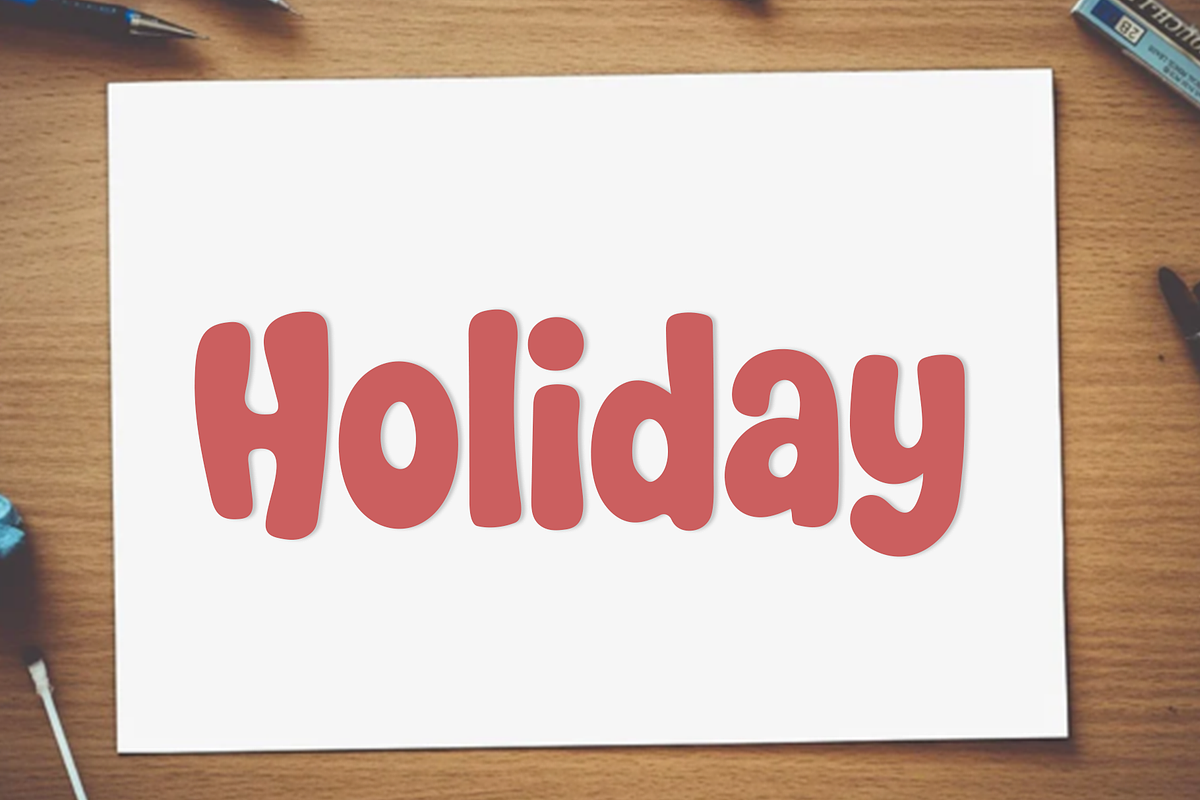 School Timeday, a Script Font by InermediaSTUDIO (Photo 4 of 8)