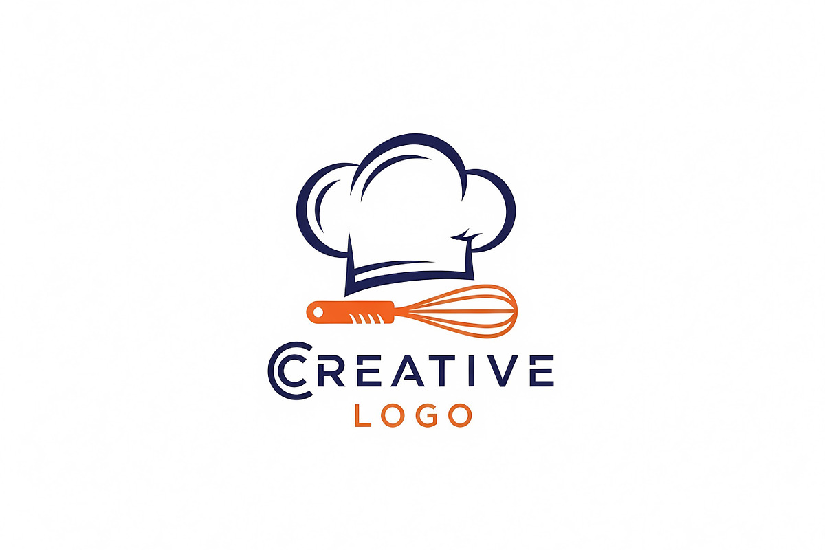 Creative Chef Hat, a Branding & Logo Template by Logocreative (Photo 2 of 2)