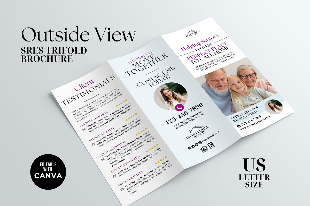 SRES Brochure Senior Real Estate, a Brochure Template by CreativeVinesStore (Photo 2 of 6)