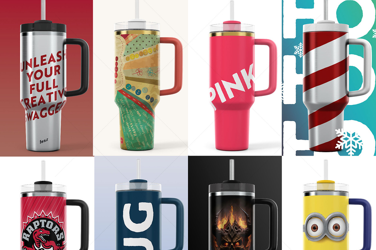 Premium Mug Tumbler Mockup Photoshop, a Cups & Container Mockup by LESZ Design (Photo 6 of 8)