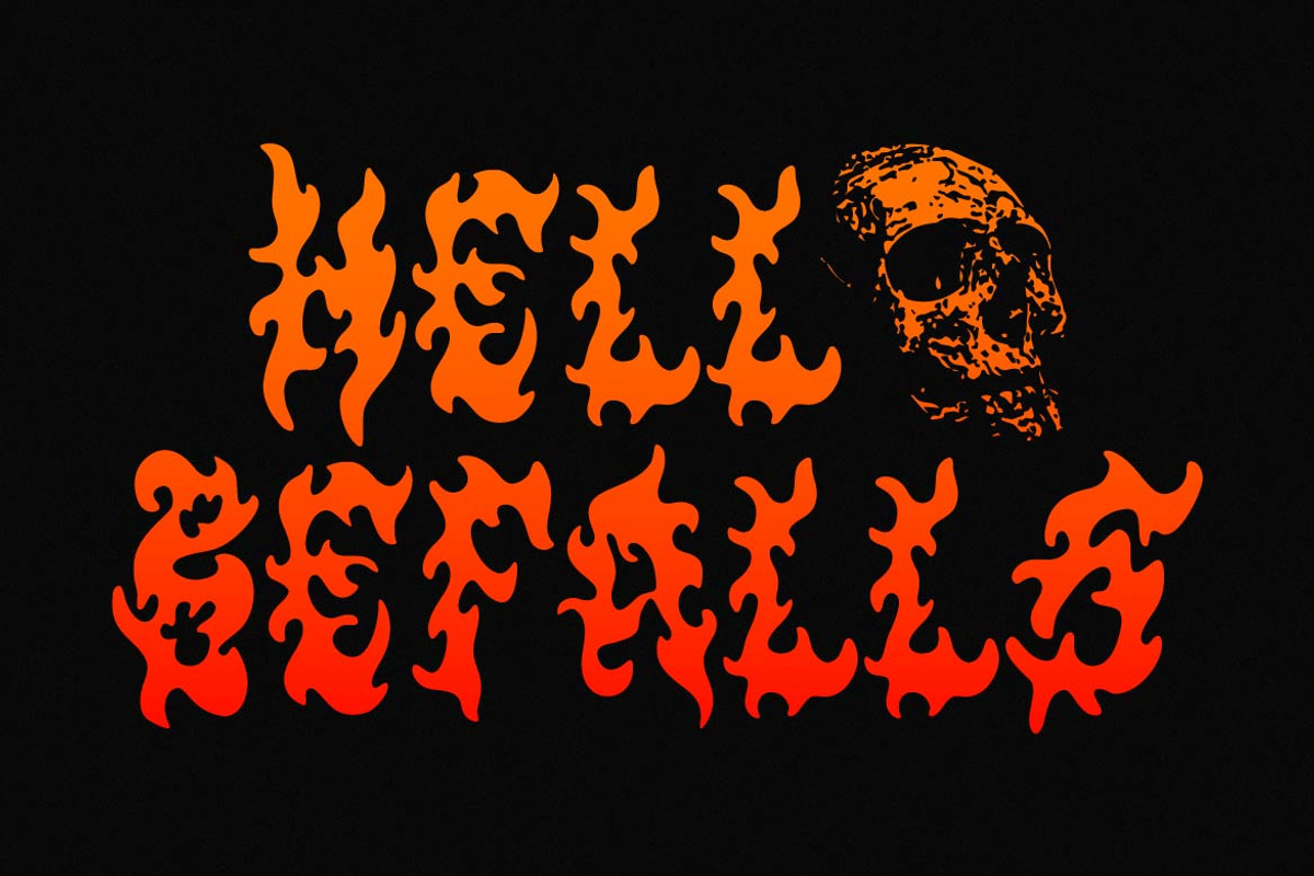 TF Voide Murdered, a Handwritten Font by TeenageFoundry (Photo 4 of 12)