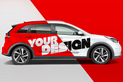 Car Mockup | Customizable PSD, an Advertising Mockup by MDG (Thumbnail 10 of 13)