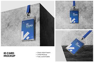 ID Card Mockup