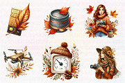 Autumn Photography Clipart, an Illustration by CreationArt (Thumbnail 4 of 5)