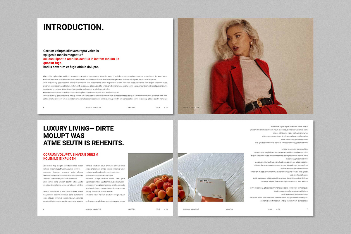 Fashion Magazine Template | Canva, a Magazine Template by ElvinPrint (Photo 5 of 15)