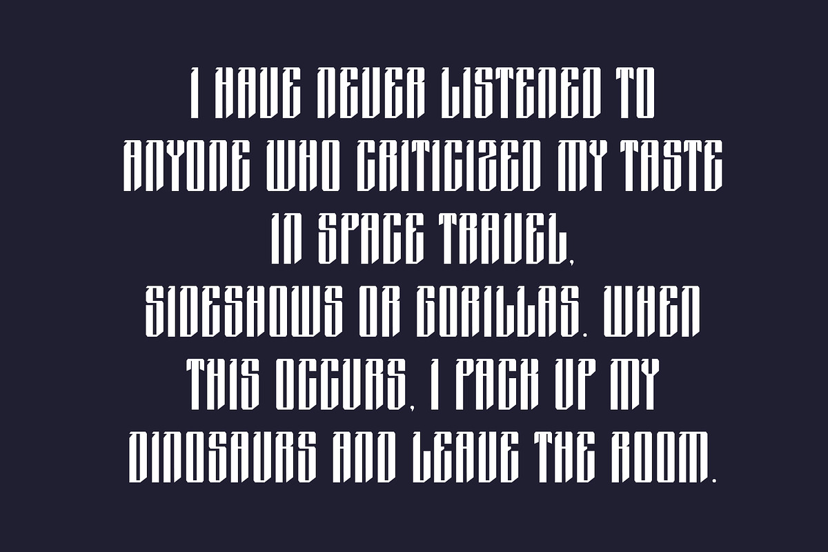 Starroz Futuristic Display Font, a Slab Serif Font by Maulana Creative (Photo 5 of 7)