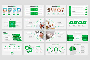 Aroma Powerpoint Template Design