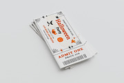 Halloween Ticket, an Invitation Template by MNT-Creator (Thumbnail 3 of 6)