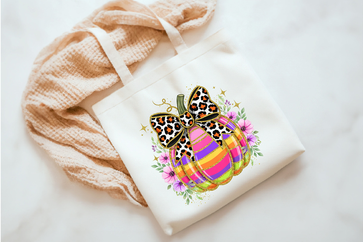 Halloween Png, Cute Pumpkin Png, an Illustration by Watercolor design (Photo 3 of 3)