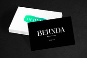 Rimons || display ligature serif, a Serif Font by ToniStudio (Thumbnail 6 of 9)