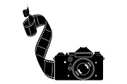Vintage Camera Film Silhouette, an Object Illustration by yasushie (Thumbnail 5 of 31)