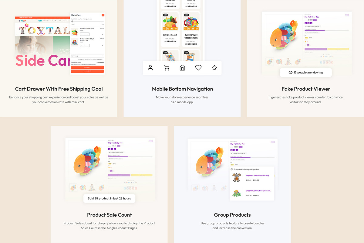 Kids Toys Store Shopify Theme, a Shopify Template by LogicGo Shopify Experts (Photo 6 of 8)