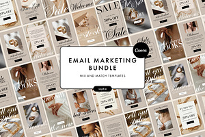 Modern Jewelry Email Template Bundle