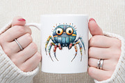 Halloween Clipart, Spider Clipart PN, an Illustration by Sublimation Artist (Thumbnail 5 of 6)