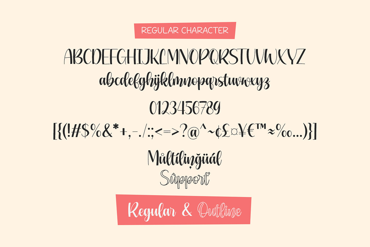 Bohemik | Bouncy Script, a Script Font by Lemonthe (Photo 7 of 7)