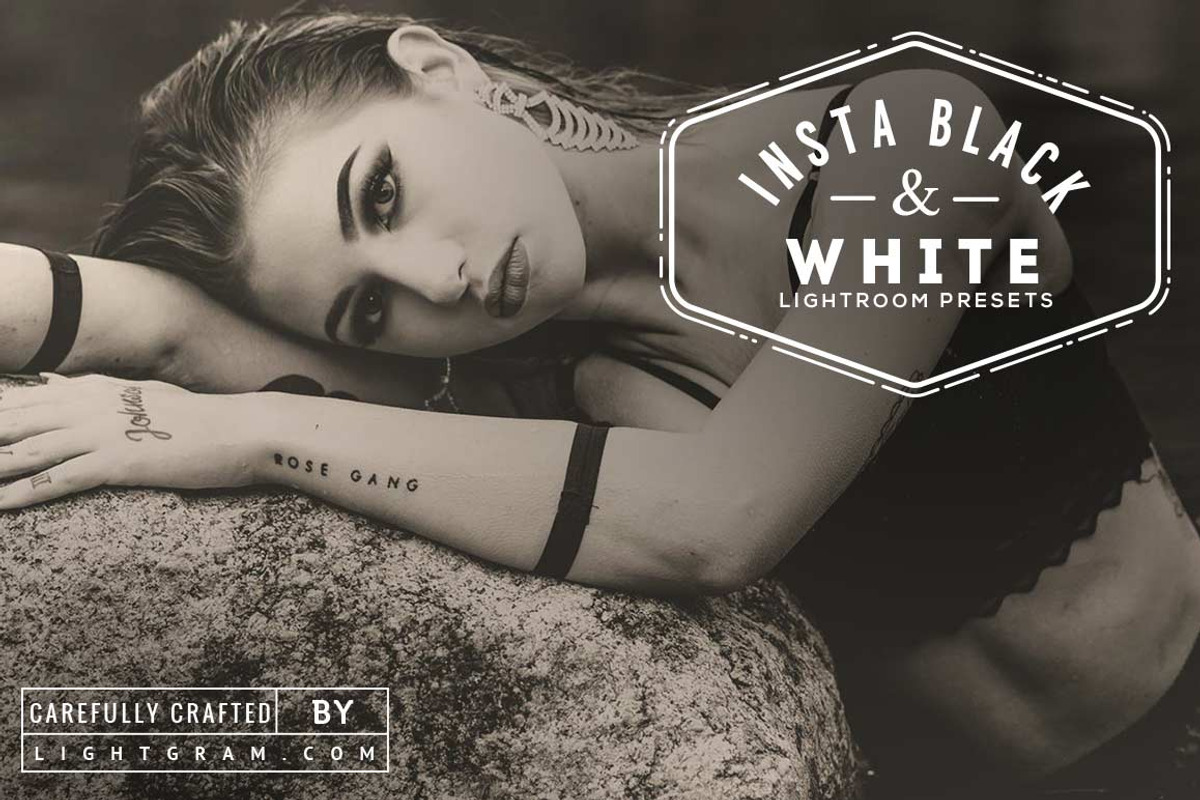 INSTA B&W Lightroom Presets, an Action Add-On by Lightgram.com (Photo 6 of 6)