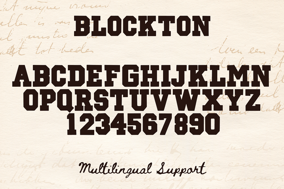 Blockton, a Slab Serif Font by Dm Studio (Photo 9 of 10)