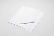 Business Letter and Pen Mockup, an Advertising Mockup by skybluecreative (Thumbnail 3 of 3)