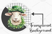 Watercolor St Patrick's Day Clipart, an Illustration by Canvas Craft (Thumbnail 2 of 6)