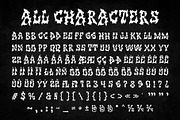CS Murder – Black Metal Font, a Blackletter Font by Craft Supply Co. (Thumbnail 8 of 8)