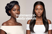 Melanin Luxury Hair Stock Photos, a Beauty & Fashion Photo by Selenique Studio (Thumbnail 5 of 9)