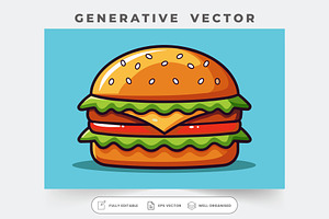 A vibrant cartoon illustration of a, a Graphic by Iftikhar Alam