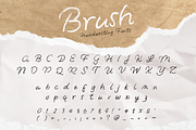 Brush, a Handwritten Font by Waris Studio (Thumbnail 7 of 7)