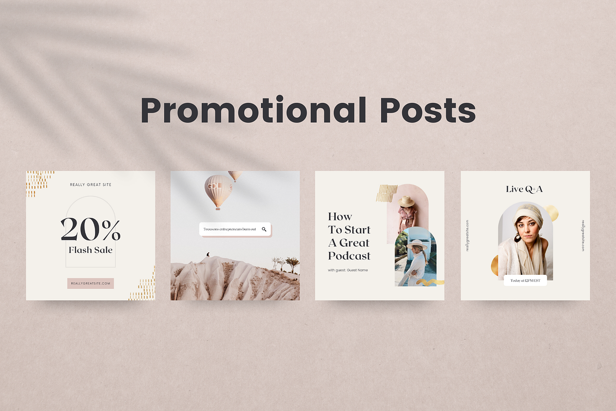 Instagram Business Templates, a Social Media Template by Roger Coles (Photo 5 of 11)