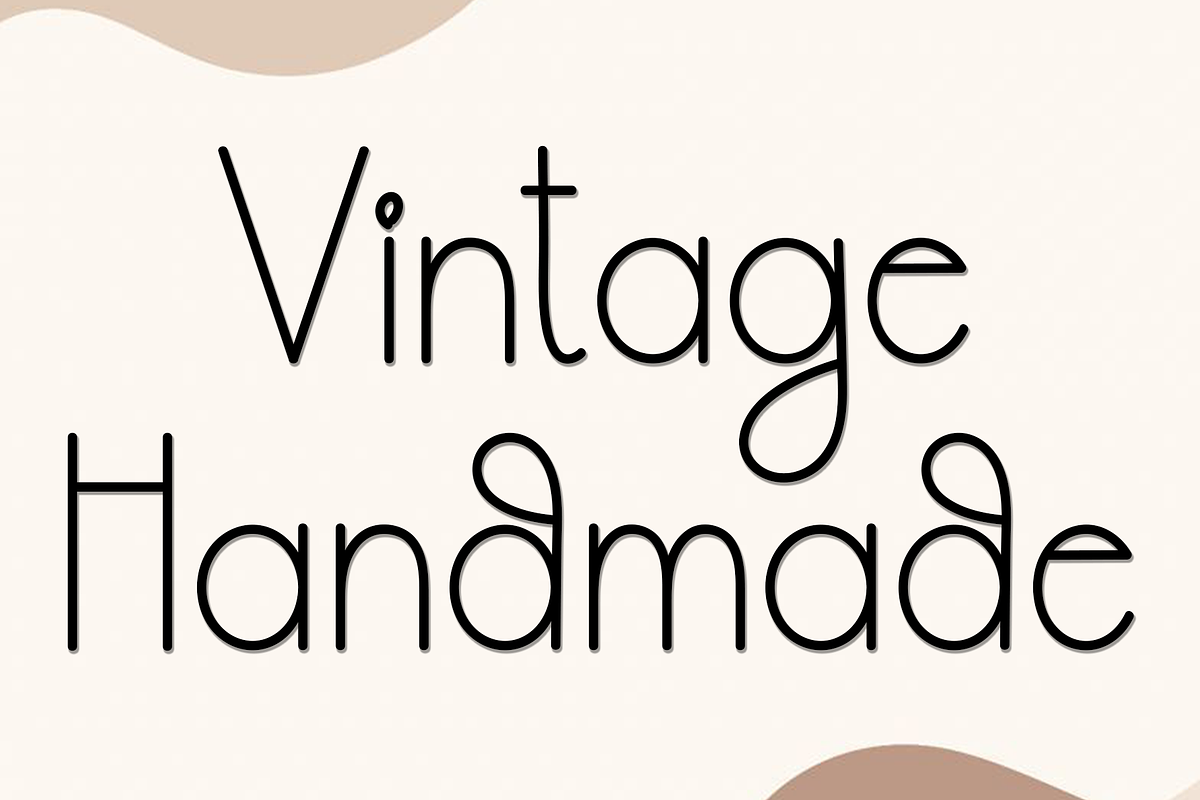 Monalisa Handmade, a Sans Serif Font by InermediaSTUDIO (Photo 2 of 7)