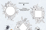 Modern Floral Graphic Collection, a Decorative Illustration by Elly Studio (Thumbnail 6 of 12)