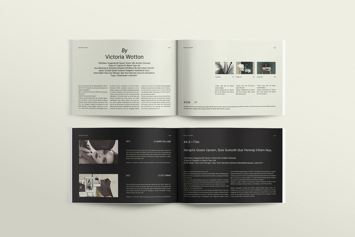 Editorial Magazine & Book Layout, a Magazine Template by Studio Monova (Photo 9 of 12)