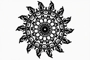 Floral Mandala Vector Set, an Illustration by jahid234 (Thumbnail 8 of 9)