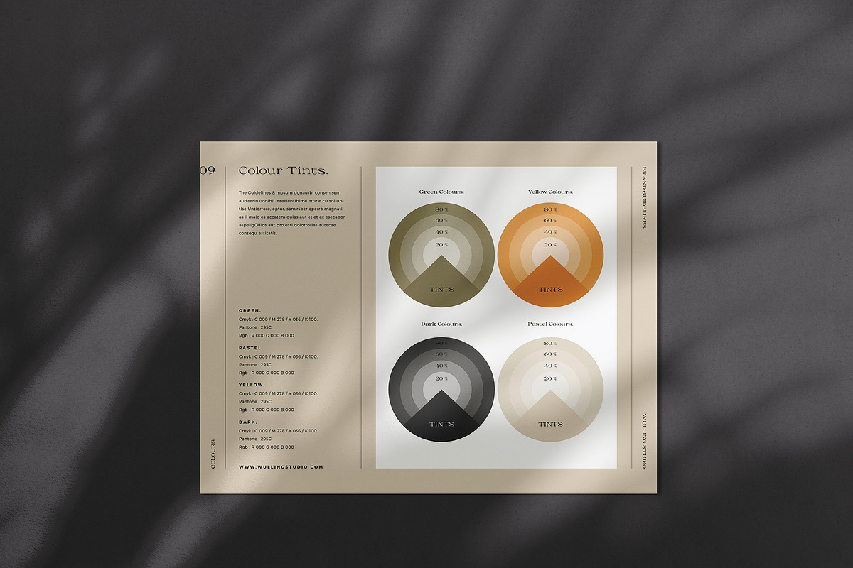 Brand Guidelines, a Presentation Template by Occy Design (Photo 4 of 9)