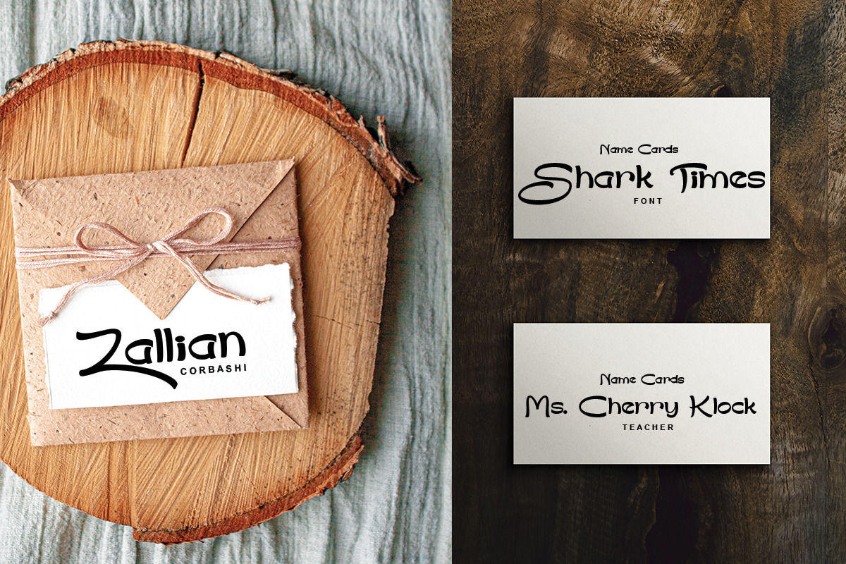 Shark Times, a Handwritten Font by Bramcreative (Photo 10 of 10)