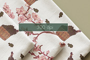 SPA floral set, a Pattern Graphic by Carpet Tapete Pretzel (Thumbnail 6 of 9)