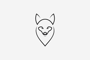 Fox Head Logo Design inspiration