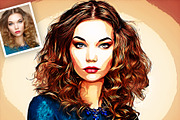 Portrait Glow Oil Painting Action, an Action Add-On by DesignCave (Thumbnail 5 of 5)
