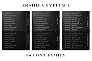 Arshila | Modern Serif Typeface, a Serif Font by By Kineks (Thumbnail 3 of 16)