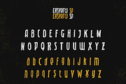 Exsverto Sp, a Font by ilhamtaro (Thumbnail 9 of 12)