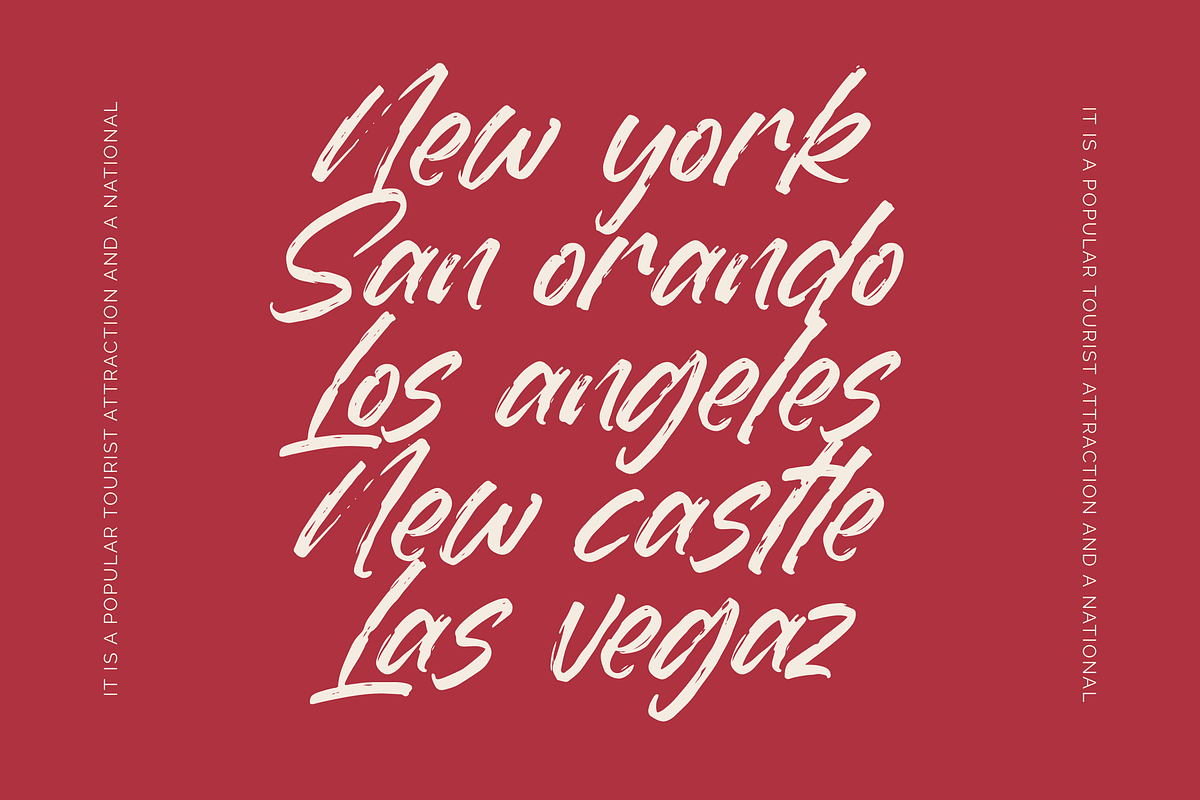 Dummy Catidays Handwritten Brush, a Script Font by Letterena Studios Script (Photo 11 of 20)