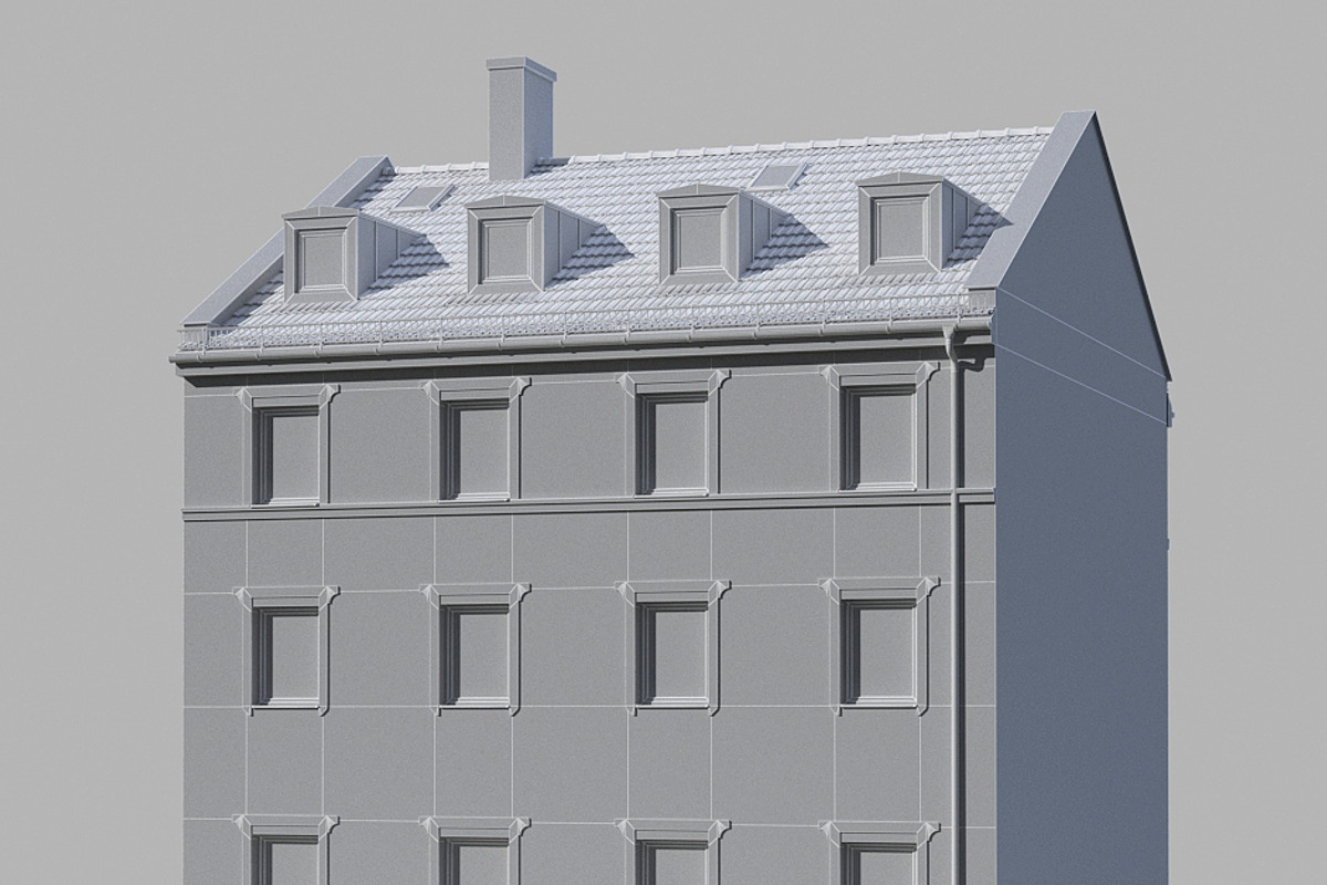 European residence 1, an Architecture 3D Model by happy brush (Photo 16 of 25)