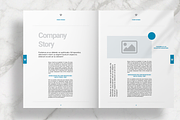 Blue Brochure Layout, a Brochure Template by Boris Cupac (Thumbnail 3 of 8)
