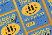 World Smile Day Flyer, a Flyer Template by Tokosatsu (Thumbnail 3 of 3)