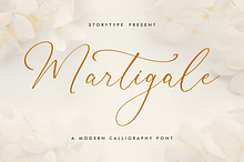 Martigale A Modern Calligraphy Font