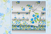 Blueberries, watercolor clipart, a Decorative Illustration by EshaStudio (Thumbnail 10 of 11)