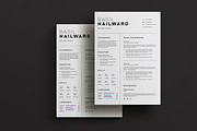 Professional Resume Template, a Resume Template by slidestock55 (Thumbnail 4 of 4)